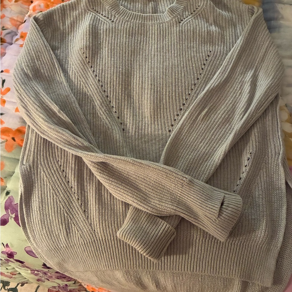 lululemon athletica Women's Scoop Crewneck Sweater - Light Blue